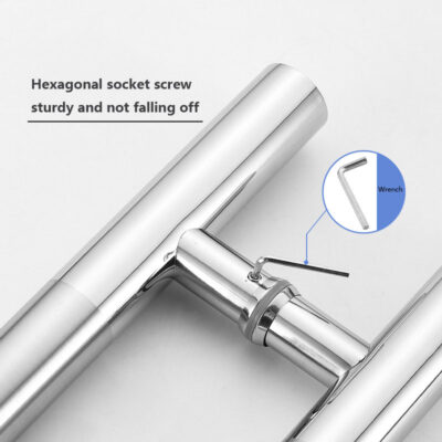 glass door handle